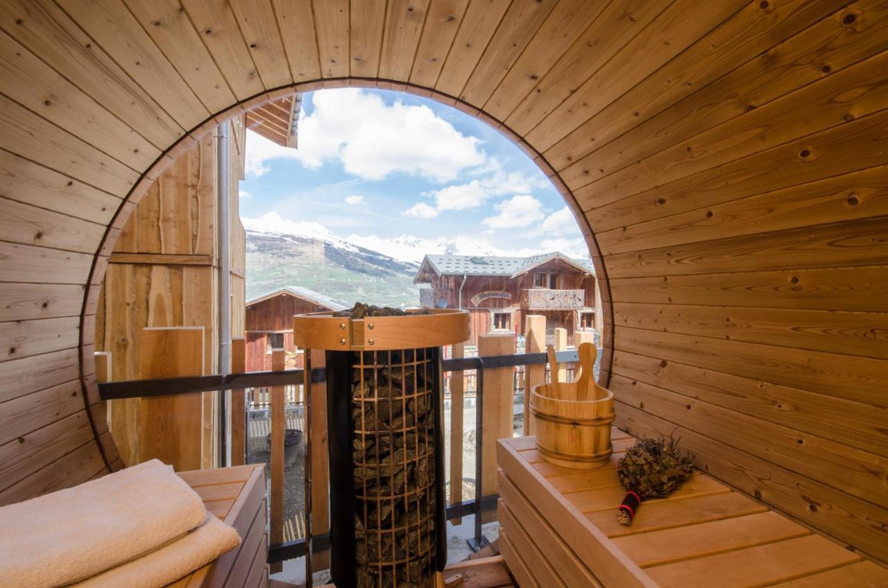 Bed and Breakfast Chalet Hermine La Plagne Exterior foto