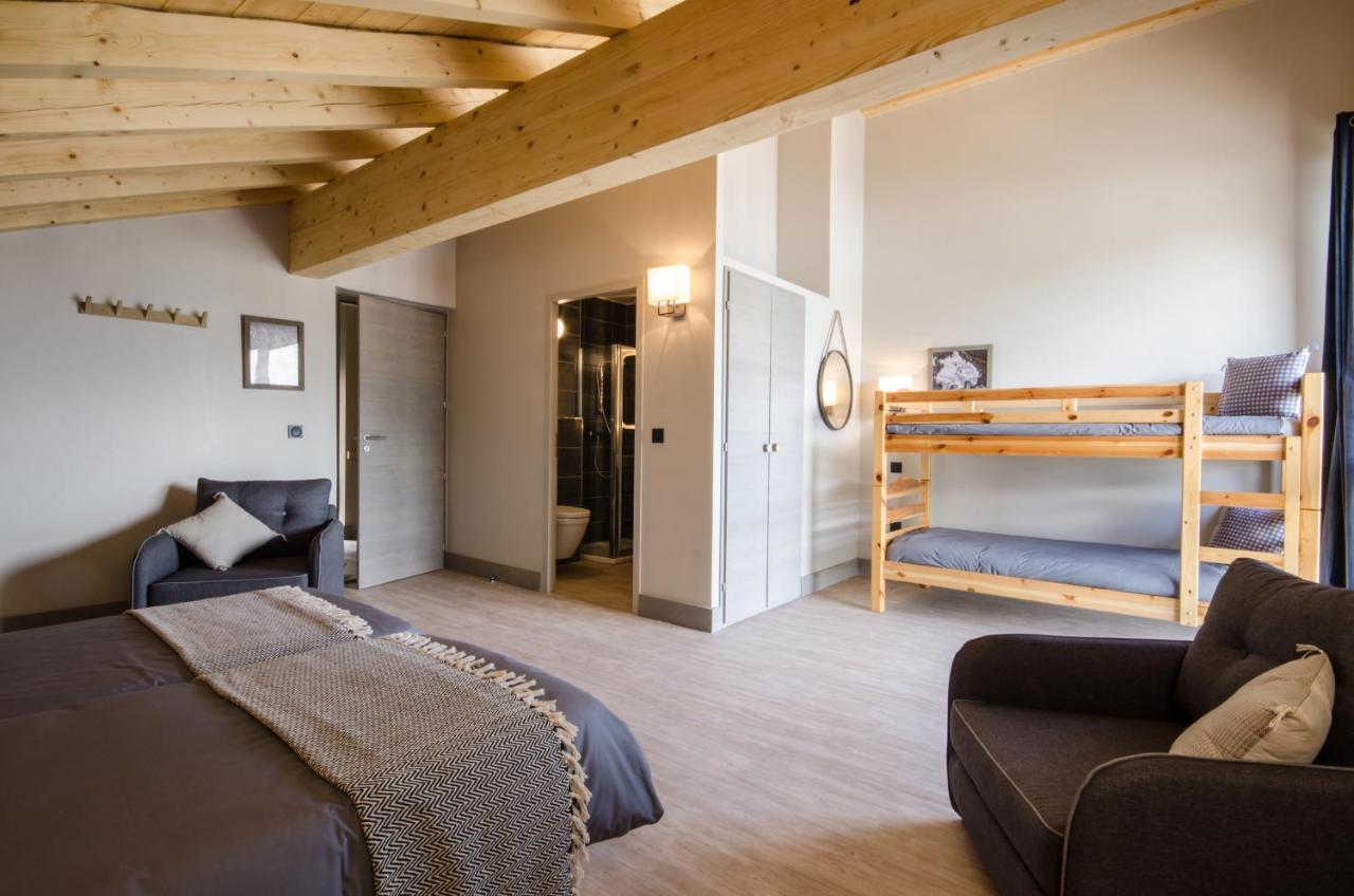 Bed and Breakfast Chalet Hermine La Plagne Exterior foto