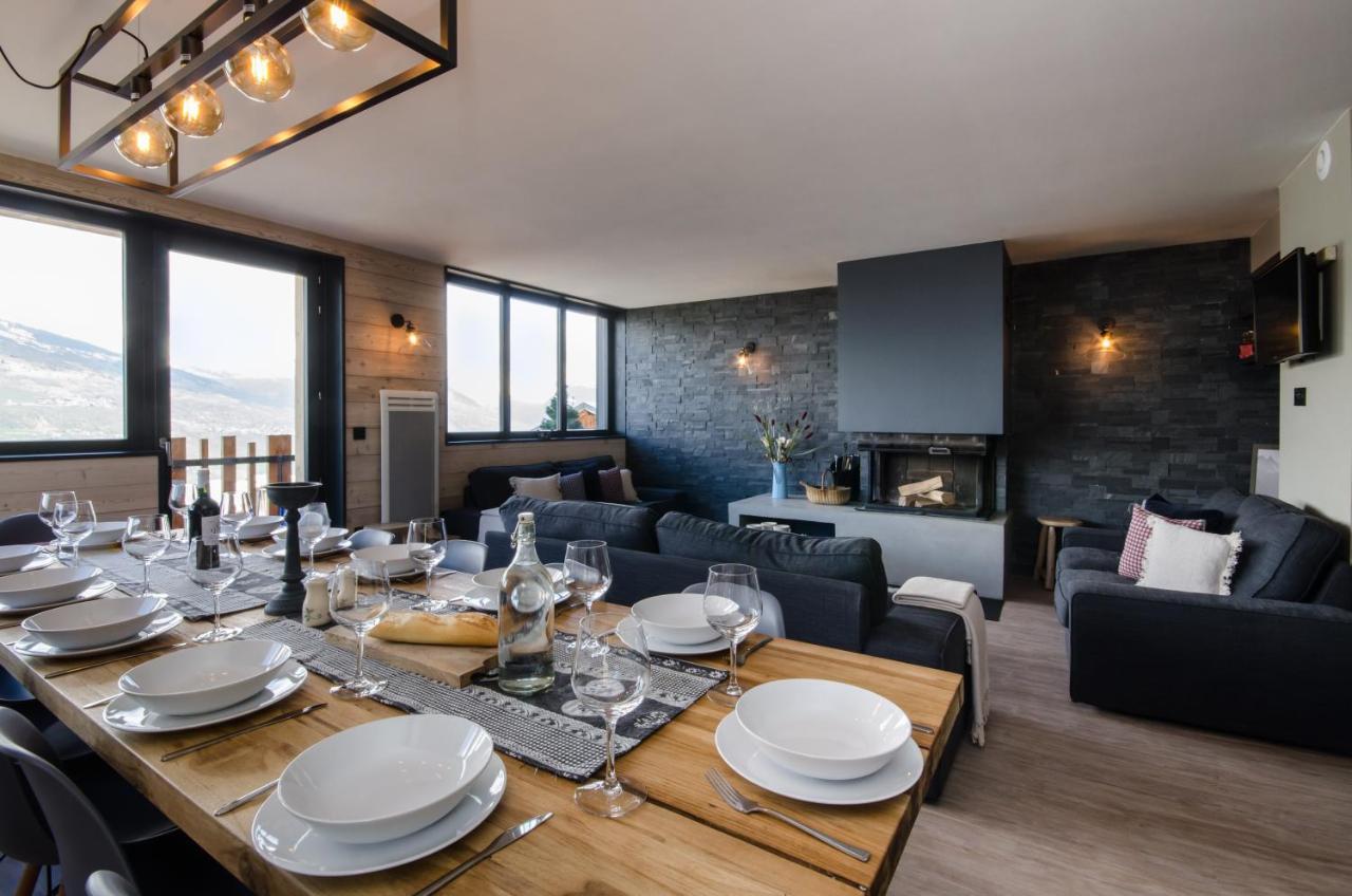 Bed and Breakfast Chalet Hermine La Plagne Exterior foto