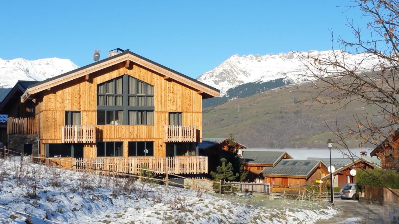 Bed and Breakfast Chalet Hermine La Plagne Exterior foto